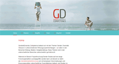 Desktop Screenshot of gendercompetence.net