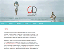 Tablet Screenshot of gendercompetence.net